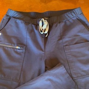figs XL navy pants